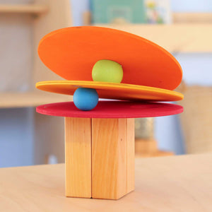 Stapelstein® Kullerscheiben Warm Classic von Grimms