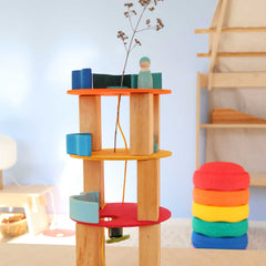 Stapelstein® Kullerscheiben Warm Classic von Grimms