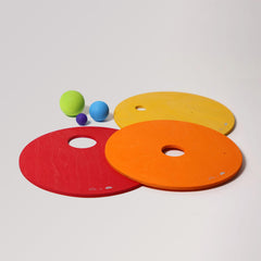 Stapelstein® Kullerscheiben Warm Classic von Grimms