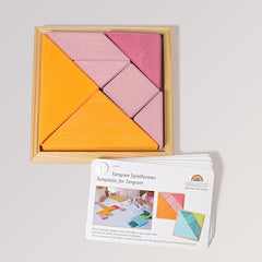 Tangram Rosa-Orange von Grimms