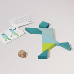Tangram Türkis von Grimms