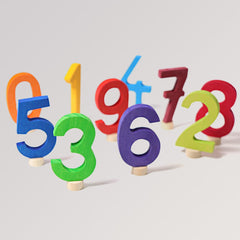 Zahlenstecker Schulschrift von Grimms