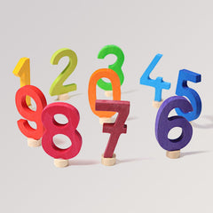 Zahlenstecker Schulschrift von Grimms