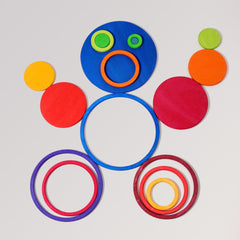 Konzentrische Kreise und Ringe von Grimms