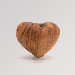 Herz aus Olivenholz von Weihnachtsdeko aus Betlehem