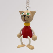 Schwingfigur Katze bunt von Krokido