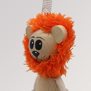 Schwingende Holzfigur Löwe von Krokido