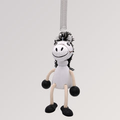 Schwingfigur Pferd an Feder von Krokido