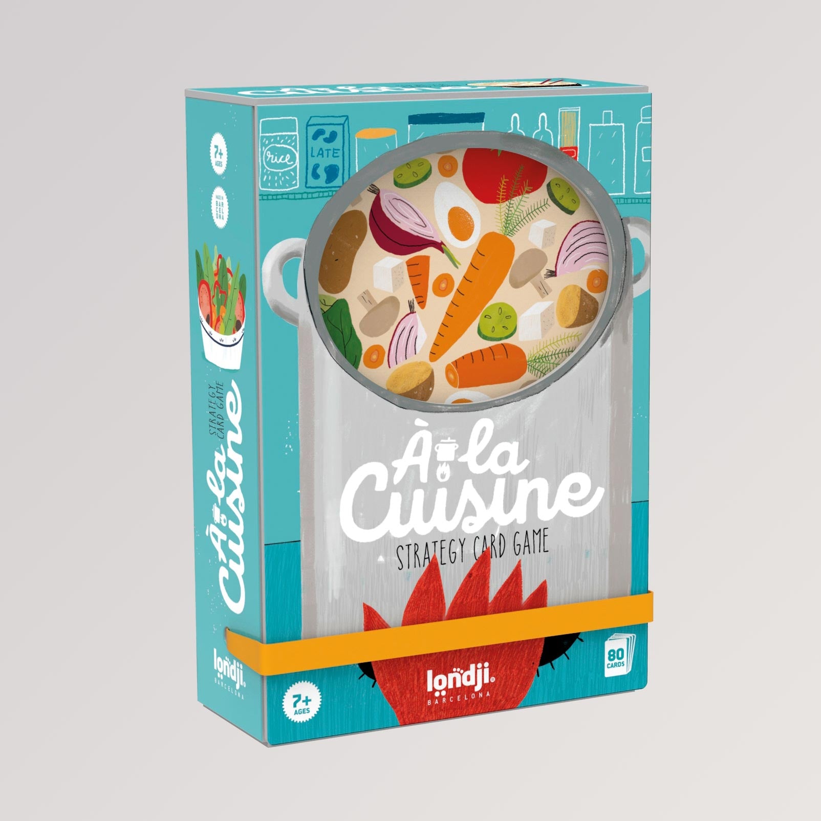 À la cuisine - Kartenspiel von Londji für Kinder ab 7 Jahren zum Thema Küche und Zutaten