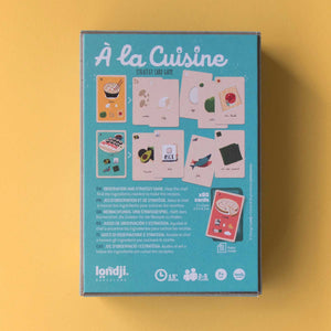 À la cuisine - Kartenspiel von Londji für Kinder ab 7 Jahren zum Thema Küche und Zutaten