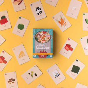À la cuisine - Kartenspiel von Londji für Kinder ab 7 Jahren zum Thema Küche und Zutaten