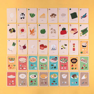 À la cuisine - Kartenspiel von Londji für Kinder ab 7 Jahren zum Thema Küche und Zutaten