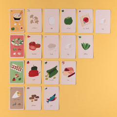 À la cuisine - Kartenspiel von Londji für Kinder ab 7 Jahren zum Thema Küche und Zutaten
