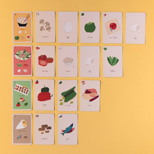 À la cuisine - Kartenspiel von Londji für Kinder ab 7 Jahren zum Thema Küche und Zutaten