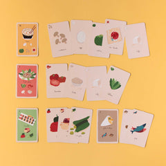 À la cuisine - Kartenspiel von Londji für Kinder ab 7 Jahren zum Thema Küche und Zutaten