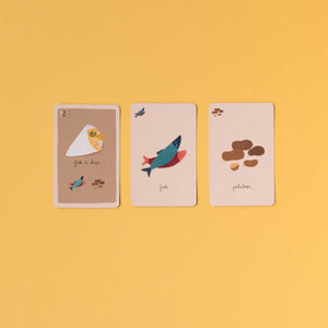 À la cuisine - Kartenspiel von Londji für Kinder ab 7 Jahren zum Thema Küche und Zutaten