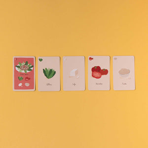 À la cuisine - Kartenspiel von Londji für Kinder ab 7 Jahren zum Thema Küche und Zutaten