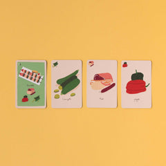 À la cuisine - Kartenspiel von Londji für Kinder ab 7 Jahren zum Thema Küche und Zutaten
