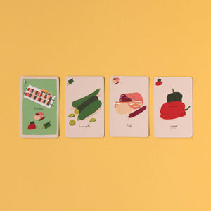 À la cuisine - Kartenspiel von Londji für Kinder ab 7 Jahren zum Thema Küche und Zutaten