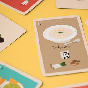 À la cuisine - Kartenspiel von Londji für Kinder ab 7 Jahren zum Thema Küche und Zutaten