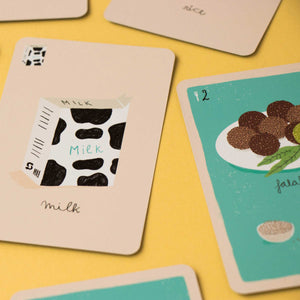 À la cuisine - Kartenspiel von Londji für Kinder ab 7 Jahren zum Thema Küche und Zutaten