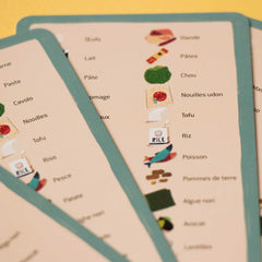 À la cuisine - Kartenspiel von Londji für Kinder ab 7 Jahren zum Thema Küche und Zutaten