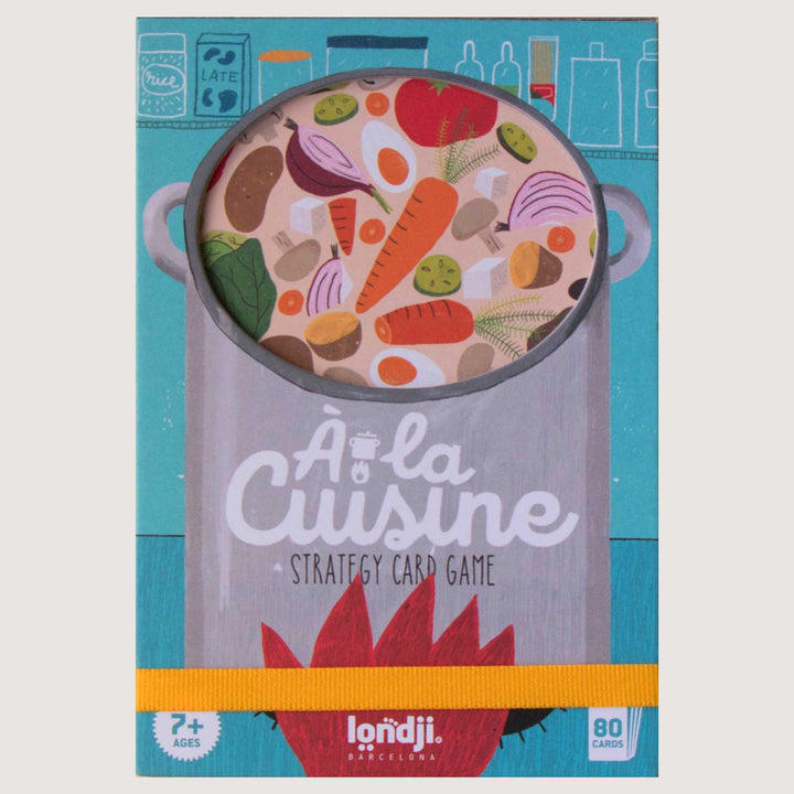 À la cuisine - Kartenspiel von Londji für Kinder ab 7 Jahren zum Thema Küche und Zutaten