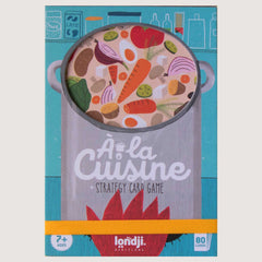 À la cuisine - Kartenspiel von Londji für Kinder ab 7 Jahren zum Thema Küche und Zutaten