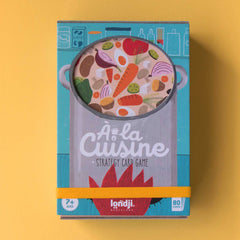 À la cuisine - Kartenspiel von Londji für Kinder ab 7 Jahren zum Thema Küche und Zutaten