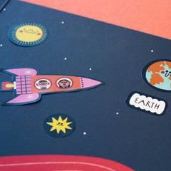 Sticker Set Space | Weltraum von Londji