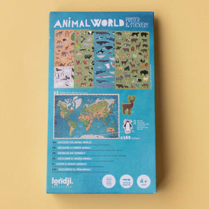 Animal World Poster und Tiersticker von Londji