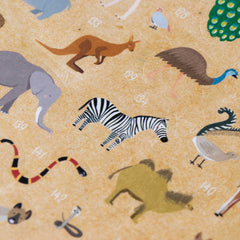 Animal World Poster und Tiersticker von Londji