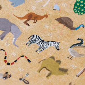 Animal World Poster und Tiersticker von Londji