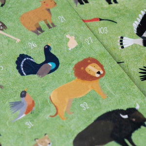 Animal World Poster und Tiersticker von Londji