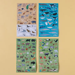 Animal World Poster und Tiersticker von Londji