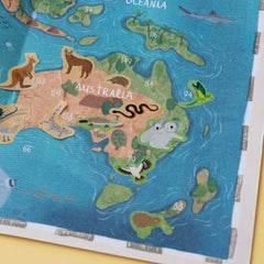 Animal World Poster und Tiersticker von Londji