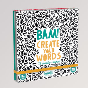 BAM! Words von Londji - Wörter Stempel für Kinder ab 5 Jahren