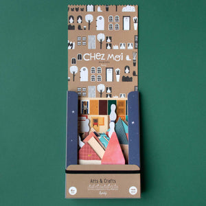 Londji Sticker-Set Chez Moi - Thema zu Hause für Kinder ab 4 Jahren