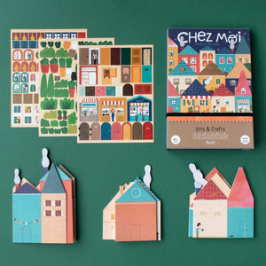 Londji Sticker-Set Chez Moi - Thema zu Hause für Kinder ab 4 Jahren