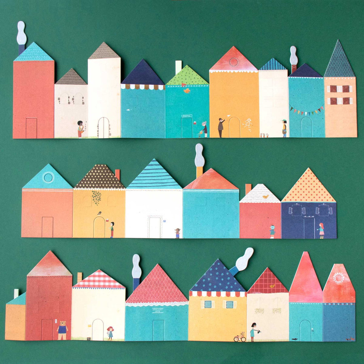 Londji Sticker-Set Chez Moi - Thema zu Hause für Kinder ab 4 Jahren