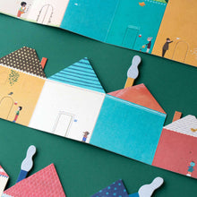 Londji Sticker-Set Chez Moi - Thema zu Hause für Kinder ab 4 Jahren