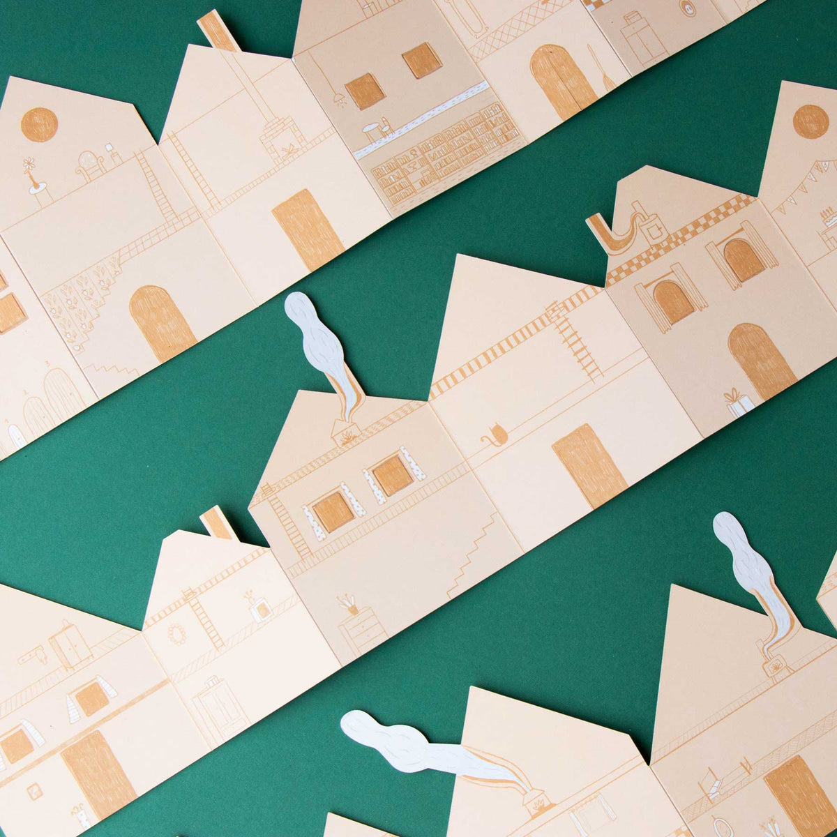 Londji Sticker-Set Chez Moi - Thema zu Hause für Kinder ab 4 Jahren