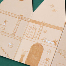 Londji Sticker-Set Chez Moi - Thema zu Hause für Kinder ab 4 Jahren