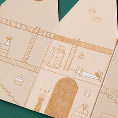 Londji Sticker-Set Chez Moi - Thema zu Hause für Kinder ab 4 Jahren