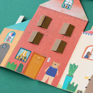 Londji Sticker-Set Chez Moi - Thema zu Hause für Kinder ab 4 Jahren