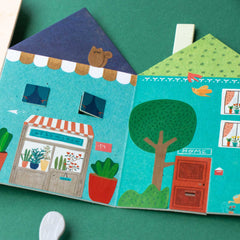 Londji Sticker-Set Chez Moi - Thema zu Hause für Kinder ab 4 Jahren