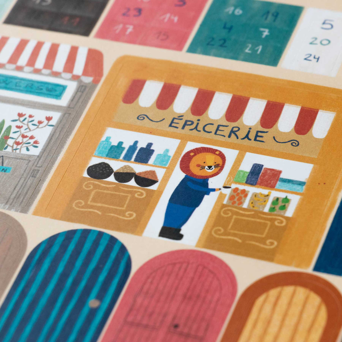 Londji Sticker-Set Chez Moi - Thema zu Hause für Kinder ab 4 Jahren