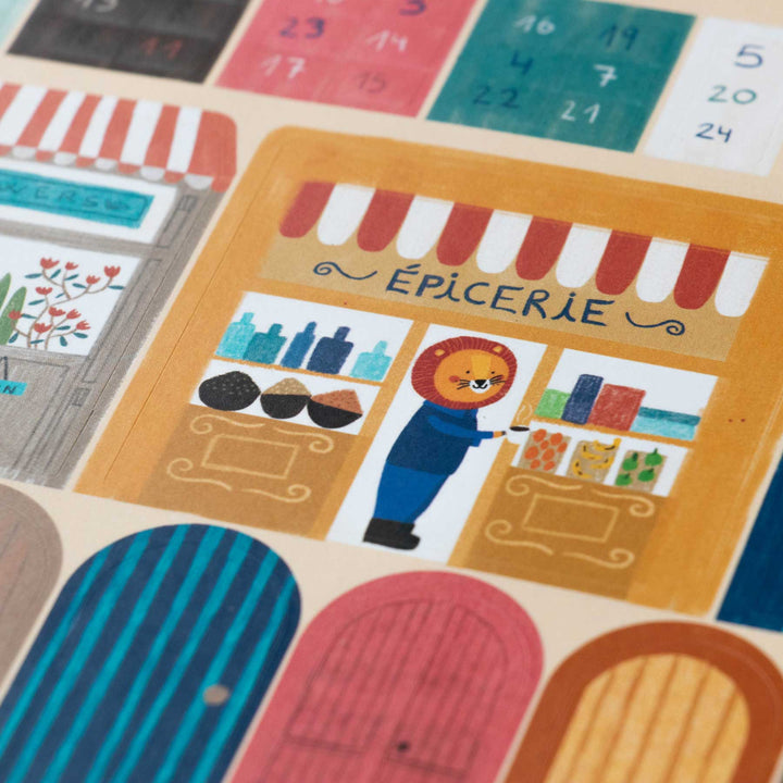 Londji Sticker-Set Chez Moi - Thema zu Hause für Kinder ab 4 Jahren