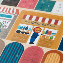 Londji Sticker-Set Chez Moi - Thema zu Hause für Kinder ab 4 Jahren