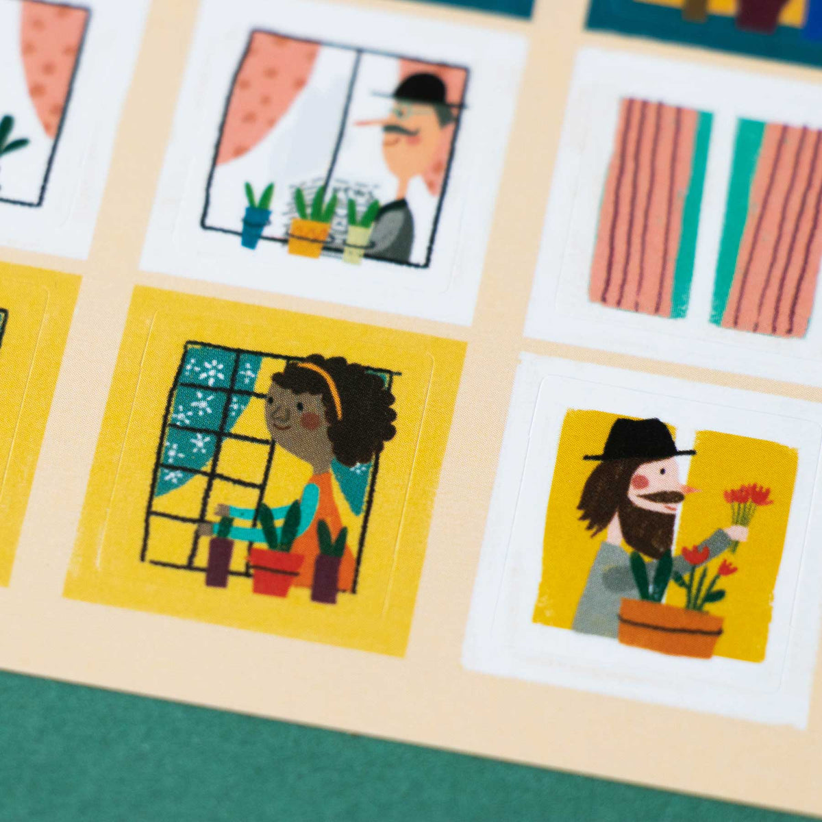 Londji Sticker-Set Chez Moi - Thema zu Hause für Kinder ab 4 Jahren